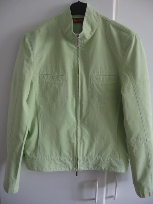 Appelgroen jasje van Taifun, maat 40, Kleding | Dames, Jasjes, Kostuums en Pakken, Zo goed als nieuw, Jasje, Maat 38/40 (M), Ophalen of Verzenden