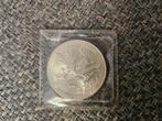1 oz 1991 libertad, Postzegels en Munten, Ophalen of Verzenden, Zilver