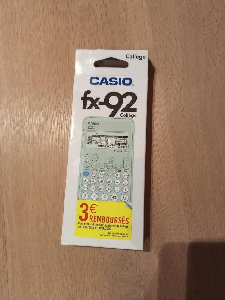 Niet gebruikt rekentoestel casio fx-92 fx92, Diversen, Rekenmachines, Nieuw, Ophalen