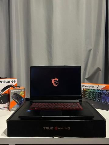 MSI GF63 Gaming Laptop + Gaming Set Steelseries beschikbaar voor biedingen