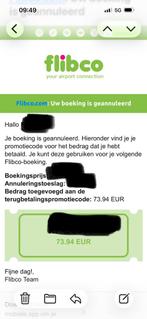 Flibco Bus  bon, Tickets en Kaartjes, Cadeaubon