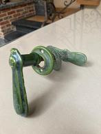 Groen geëmailleerde deurklink, Enlèvement