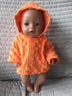 47. Babyborn: Nieuw oranje nopjes jasje, Kinderen en Baby's, Nieuw, Ophalen of Verzenden, Babypop