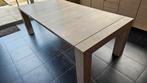 Te koop mooie houten eettafel in massieve eik, Ophalen, Gebruikt
