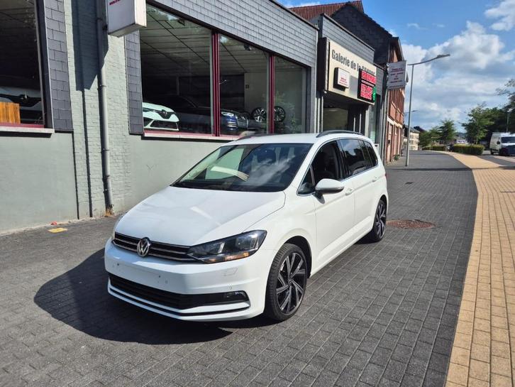 Volkswagen Touran 2.0 TDi HIGHLINE DSG 7ZITS 1 JAAR GARANTIE, Auto's, Volkswagen, Bedrijf, Te koop, Touran, ABS, Adaptieve lichten