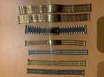 Lot de bracelets neufs acier et plaques or NSA suisse, Ophalen of Verzenden, Staal, Overige merken, Verguld