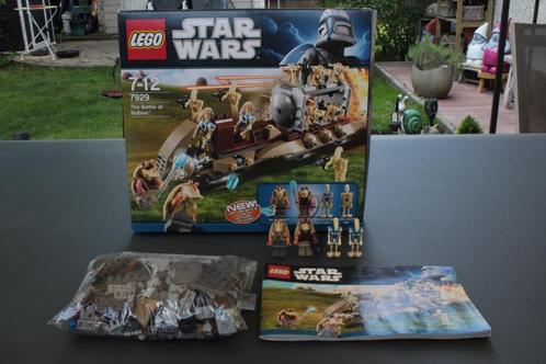 Lego Star wars 7929 The battle of Naboo compleet, Kinderen en Baby's, Speelgoed | Duplo en Lego, Zo goed als nieuw, Lego, Complete set
