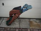 pro king super flime 1/3/5 golf Drivers & standbag, Ophalen, Gebruikt, Set