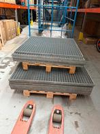 Caillebotis galvanisé à chaud lot 17 m2, Bricolage & Construction, Enlèvement, Comme neuf