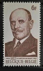 Belgique : COB 1512 ** Henry Carton de Wiart 1969., Sans timbre, Neuf, Enlèvement ou Envoi, Non oblitéré