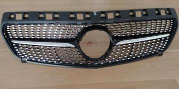 Diamond grill voor Mercedes-Benz A-klasse w176 a180 A200 A45 beschikbaar voor biedingen