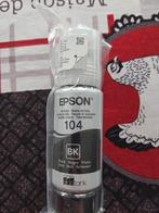 EPSON 104 BK 2 flessen, Computers en Software, Printerbenodigdheden, Ophalen of Verzenden, Nieuw, Overige typen, Epson