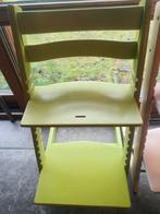 Trip trap groene stoel stokke, Ophalen, Twee