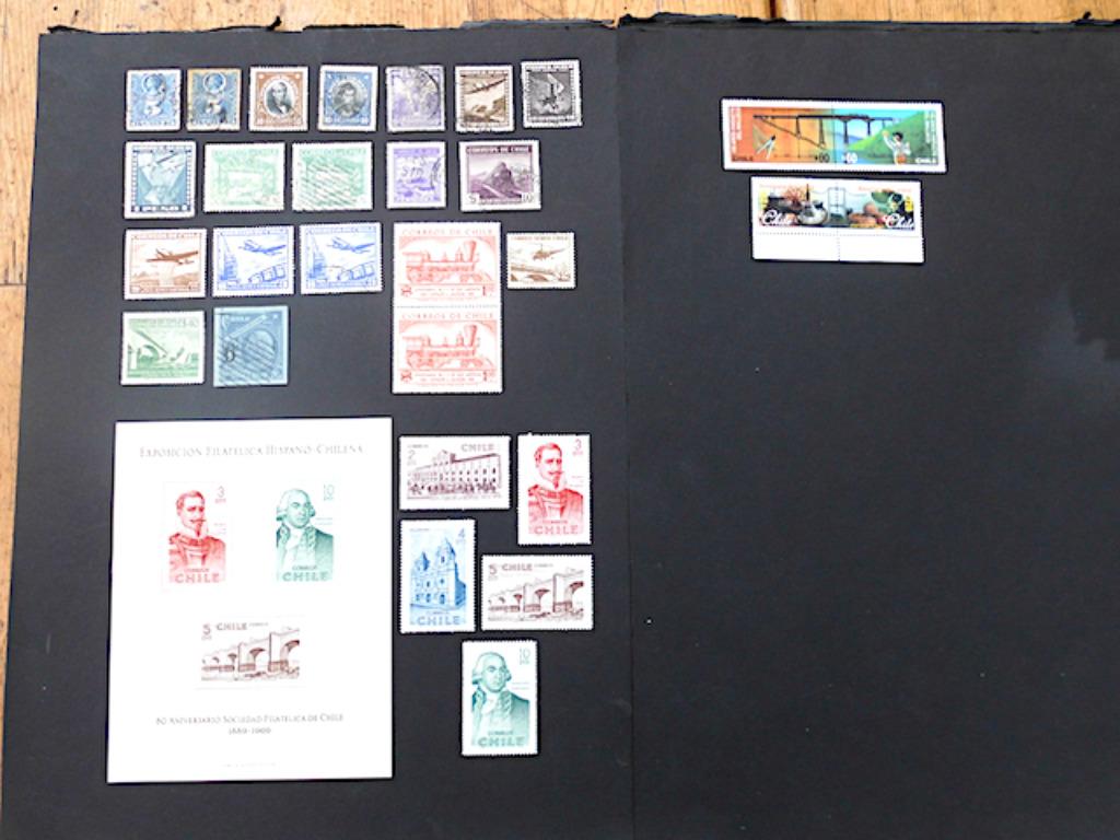 Chili : 30 timbres (1877 - 2000), Enlèvement ou Envoi