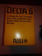 Abu Delta 5 Vliegreel, Watersport en Boten, Hengelsport | Vliegvissen, Ophalen of Verzenden, Zo goed als nieuw, Overige typen