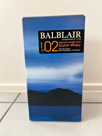 Balblair 2002 Single Malt Whisky