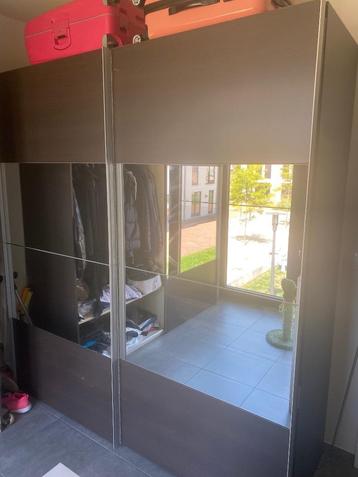 Garde robe, 200 cm ou plus, Avec espace de penderie, Utilisé, 75 cm ou plus