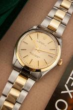 ROLEX OYSTER PERPETUAL 34/SIGMA DIAL/AUTOMATIC/14K GOUD, Handtassen en Accessoires, Horloges | Heren, Ophalen, Polshorloge, Zo goed als nieuw