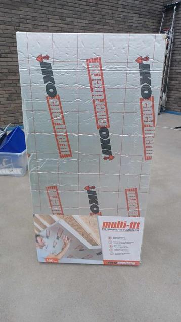 Iko Enertherm Multi-Fit isolatieplaat 120x60x10 cm R4,5 2,88, Ophalen, Nieuw