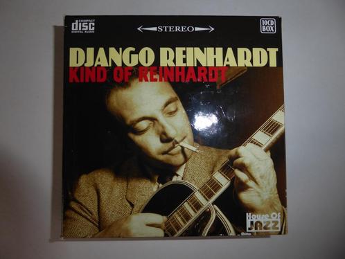DJANGO REINHARDT : KIND OF DJANGO (10 VERZAMEL CD'S IN BOX), Cd's en Dvd's, Cd's | Jazz en Blues, Zo goed als nieuw, Jazz, 1940 tot 1960