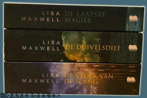 Magiër - Lisa Maxwell - Boekerij - 3x - Paperback, Livres, Fantastique, Utilisé, Enlèvement ou Envoi