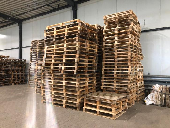 Mooie Blok pallets te koop 1.10 bij 1.10, Doe-het-zelf en Bouw, Hout en Planken, Zo goed als nieuw, Pallet, Ophalen of Verzenden