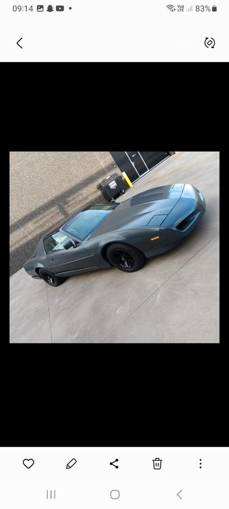 Firebird 3.1 v6 t roof, Auto's, Oldtimers, Particulier, Pontiac, Benzine, Cabriolet, 2 deurs, Automaat, Achterwielaandrijving