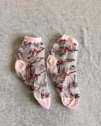 Sokken - Flamingo's - Flying Tiger - Roze - Doorzichtig - €2, Vêtements | Femmes, Chaussettes & Bas, Chaussettes et Chaussettes genoux