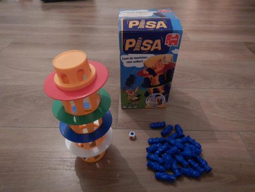 Toren van Pisa - Jumbo - origineel spel, Hobby en Vrije tijd, Gezelschapsspellen | Kaartspellen, Zo goed als nieuw, Een of twee spelers