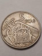 5 pesetas 1957(64) in ster KM#786 Spanje, Ophalen of Verzenden, Overige landen, Losse munt