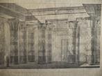 antieke gravure ets eauforte Egyptische tempel Philae Egypte, Enlèvement ou Envoi