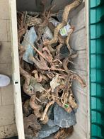 Allerlei stukken hout voor aquarium, Dieren en Toebehoren, Ophalen, Gebruikt, Tak, Plant, Rots of Steen