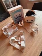 Quest 3s bundel in nieuwstaat met dock en batterijstrap!, Consoles de jeu & Jeux vidéo, Virtual Reality, Enlèvement, Comme neuf