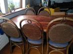 vintage rotan stoelen, Huis en Inrichting, Stoelen, Gebruikt, Ophalen of Verzenden