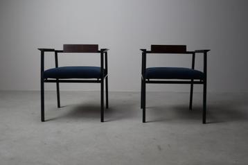  Pair of Postmodern armchairs, 1970s beschikbaar voor biedingen