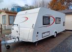 Caravan burstner premio 550TK, Caravans en Kamperen, Caravans, Dwars-stapelbed, Rondzit, 7 tot 8 meter, Particulier