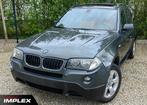 BMW X3 - 2.0 Diesel - 2007 - Cuir - Boîte manuelle - Toit ou, Autos, SUV ou Tout-terrain, 5 places, Vert, Cuir