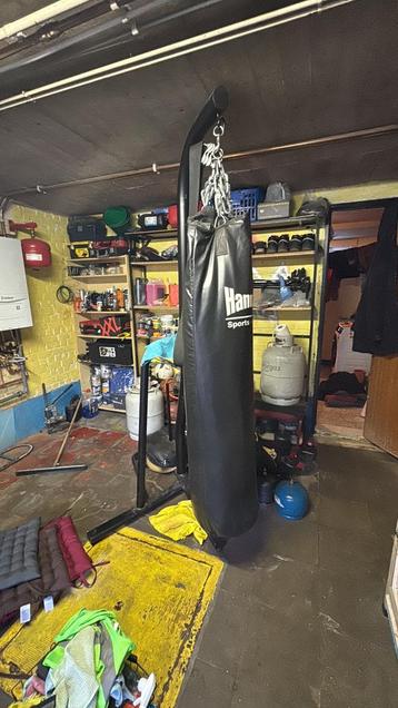 bokzak 55kg+ staander gebruikt beschikbaar voor biedingen