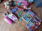 Klein speelgoed, popjes, telefoon, stempels, strips, Meisje, Gebruikt, Ophalen of Verzenden