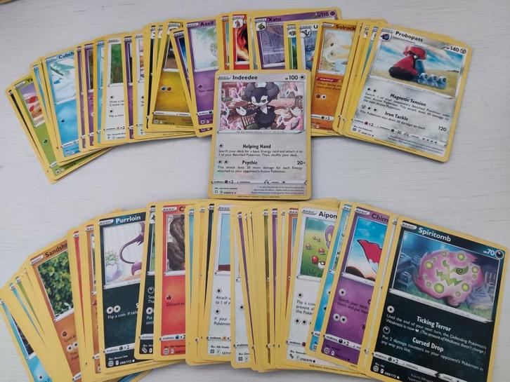 100 Pokémon kaarten, Hobby en Vrije tijd, Verzamelkaartspellen | Pokémon, Zo goed als nieuw, Ophalen of Verzenden