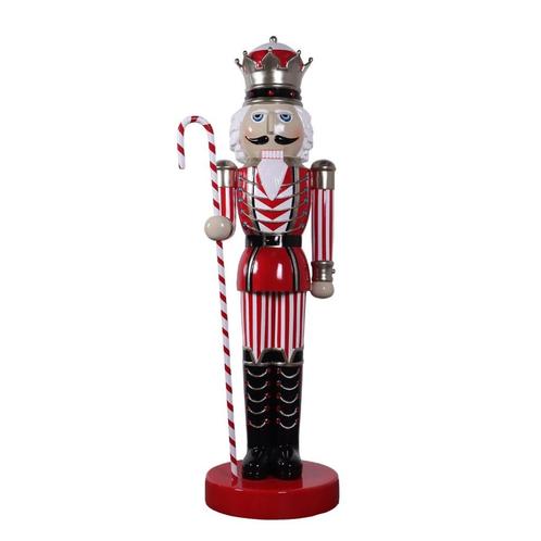 Nutcracker king 6.5ft – Notenkraker Hoogte 200 cm, Verzamelen, Beelden en Beeldjes, Nieuw, Ophalen