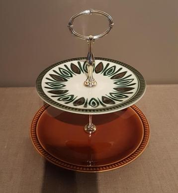 Boch Ellipse étagère, gelaagd dienblad, Antiek en Kunst, Curiosa en Brocante, Ophalen
