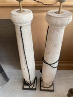 19e eeuwse balusters witsteen handgekapt, Huis en Inrichting, Ophalen, Zo goed als nieuw