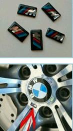 5 x autocollants/logos BMW M Power 18 mm x 10 mm / 16 mm x 8, BMW, Enlèvement ou Envoi, Neuf