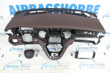 Airbag set - Dashboard bruin leer Mercedes V klasse V447 beschikbaar voor biedingen