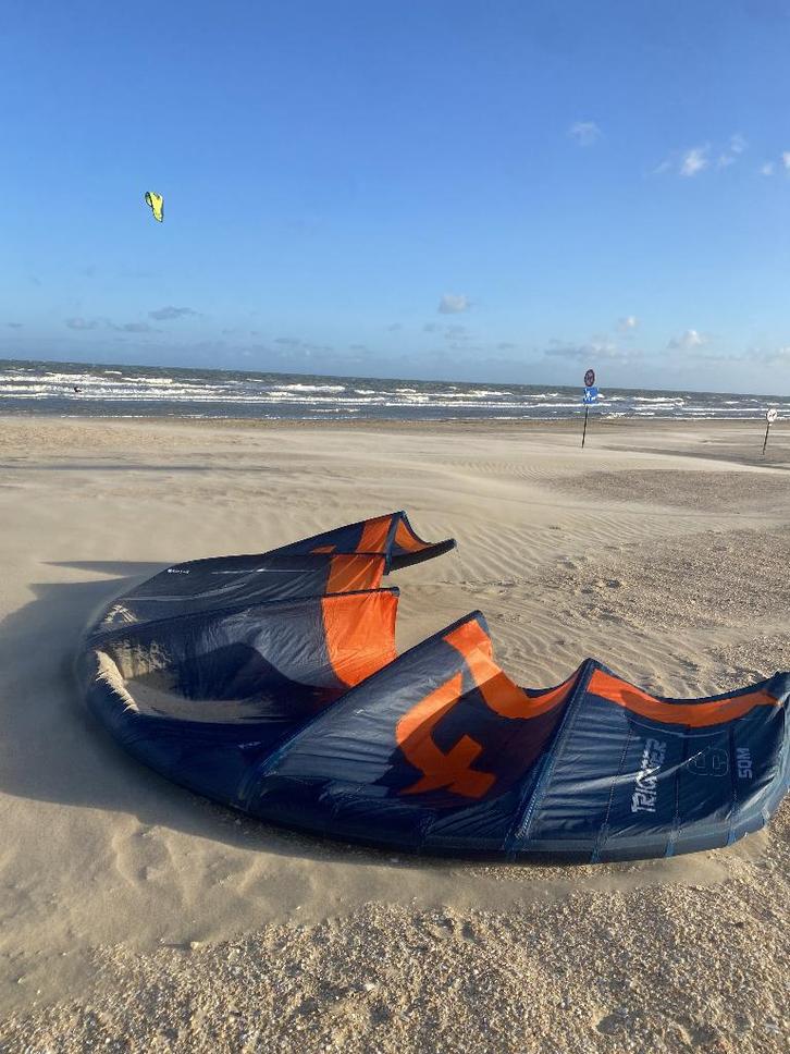 F-one trigger 8m 2023, Watersport en Boten, Kitesurfen, Gebruikt, Kite, 8 m², Geen board, Ophalen