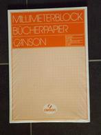 Bloc de papier millimétré CANSON 80g/qm 100 feuilles A3, Divers, Fournitures scolaires, Enlèvement ou Envoi, Neuf