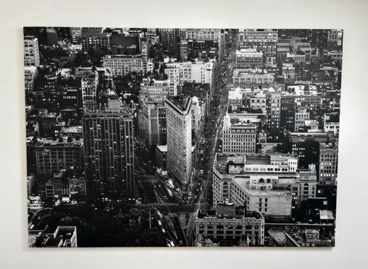 Prachtige grote canvas New York, Huis en Inrichting, Woonaccessoires | Wanddecoraties, Ophalen
