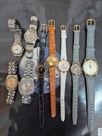 Partij horloges lot watches verzameling montres, Overige merken, Staal, Gebruikt, Staal