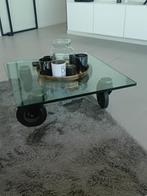 Glazen salontafel 80x80 cm, Huis en Inrichting, Ophalen, Glas